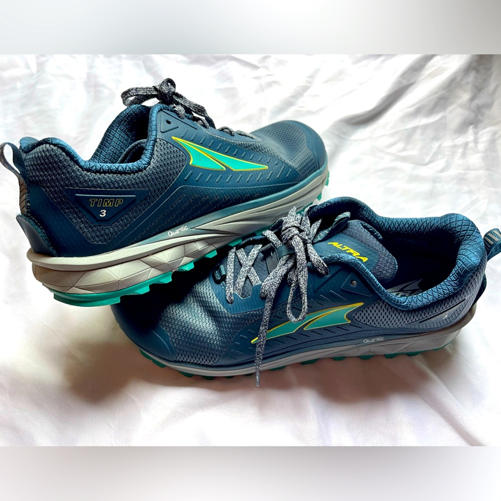 Altra Timp 3 Running Shoes Sneakers Blue Green W 11 AL0A4VRB442